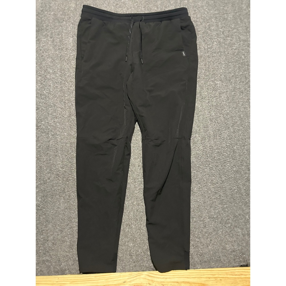Unrl joggers black mens size XL casual stretch active gym performance